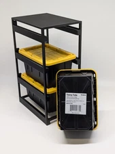 Storage Rack for Lowe's Teeny Totes 6036639 (Bins not Included)