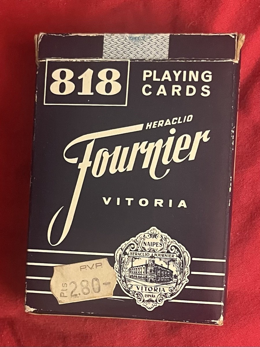 Vintage Heraclio Fournier Vitoria 818 Playing Cards Naipes -Spain 