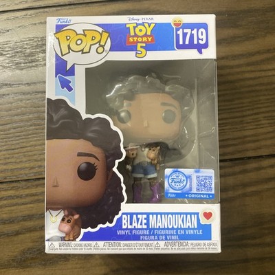 NEW Funko Pop! Toy Story 5 Blaze Manoukian #1719 SEALED FREE SHIPPING