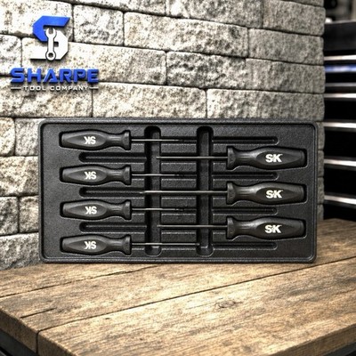 NEW SK Tools 86323 Black 7pc T10 to T40 Torx Screwdriver Set in Tray USA