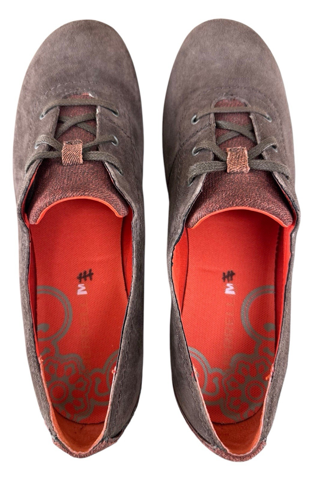 Sneakers basse Merrell donna taglia 10 Rosella coffe bean marrone scamosciato stringate