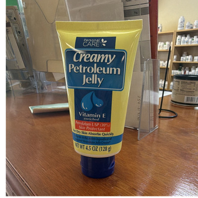 Personal Care Creamy Petroleum Jelly Vitamin E Skin Protectant 4.5 oz
