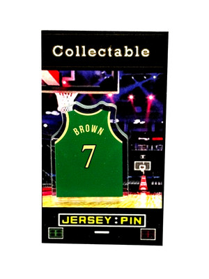 Boston Celtics Jaylen Brown jersey lapel pin-Classic C's Collectible