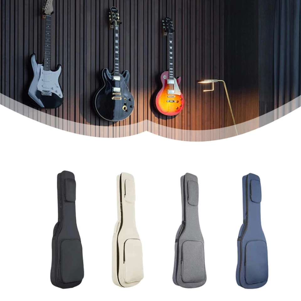 Elektro Bass -Guitar Bass Bass-Trage Page Oxford Tabillon avec Sac de Basse - Photo 1/1