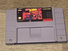 X-Men Mutant Apocalypse Super Nintendo Snes Cleaned & Tested Authentic