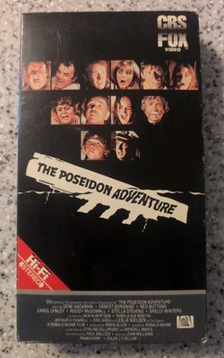 The Poseidon Adventure (VHS 1987) Gene Hackman  **Buy 2 Get 1 Free**