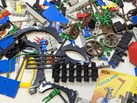 Lego Castle Lot Bundle Knights Knights Flags Parts 6080 6081 6074 6073