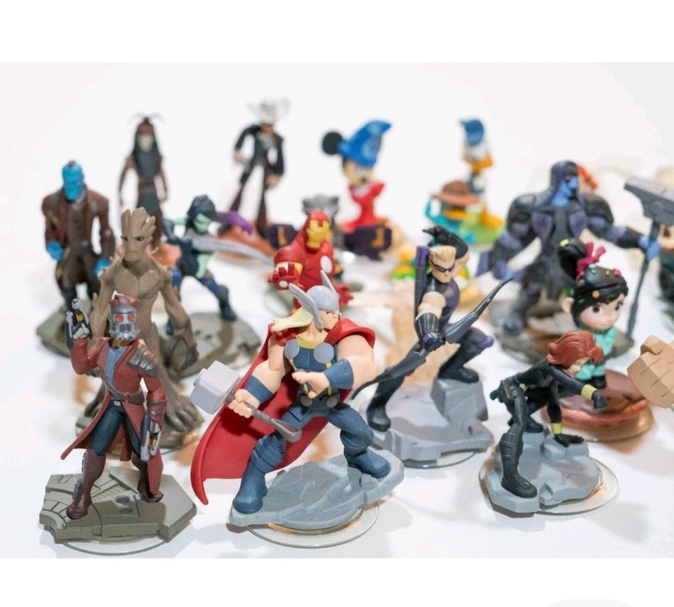 Lote 06 Figuras Disney Infinity Star Wars Marvel Disney Foto 3 de 4