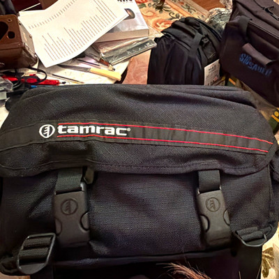 Tamrac Pro System 20 Action Camera Shoulder Bag Black Nylon Strap MPN 620