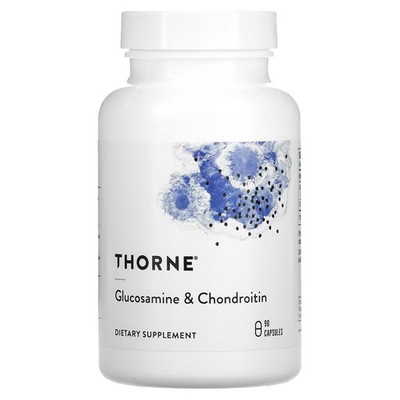 2 X  Thorne, Glucosamine & Chondroitin, 90 Capsules