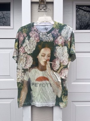 Lana Del Rey Shirt Peyote Pepsi Uo Ultraviolence 2015 All Over Print RARE Medium