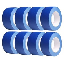 Painters Tape 2 Inch Wide, 8 Pack Blue Masking Tape for General Purpose Use, ...
