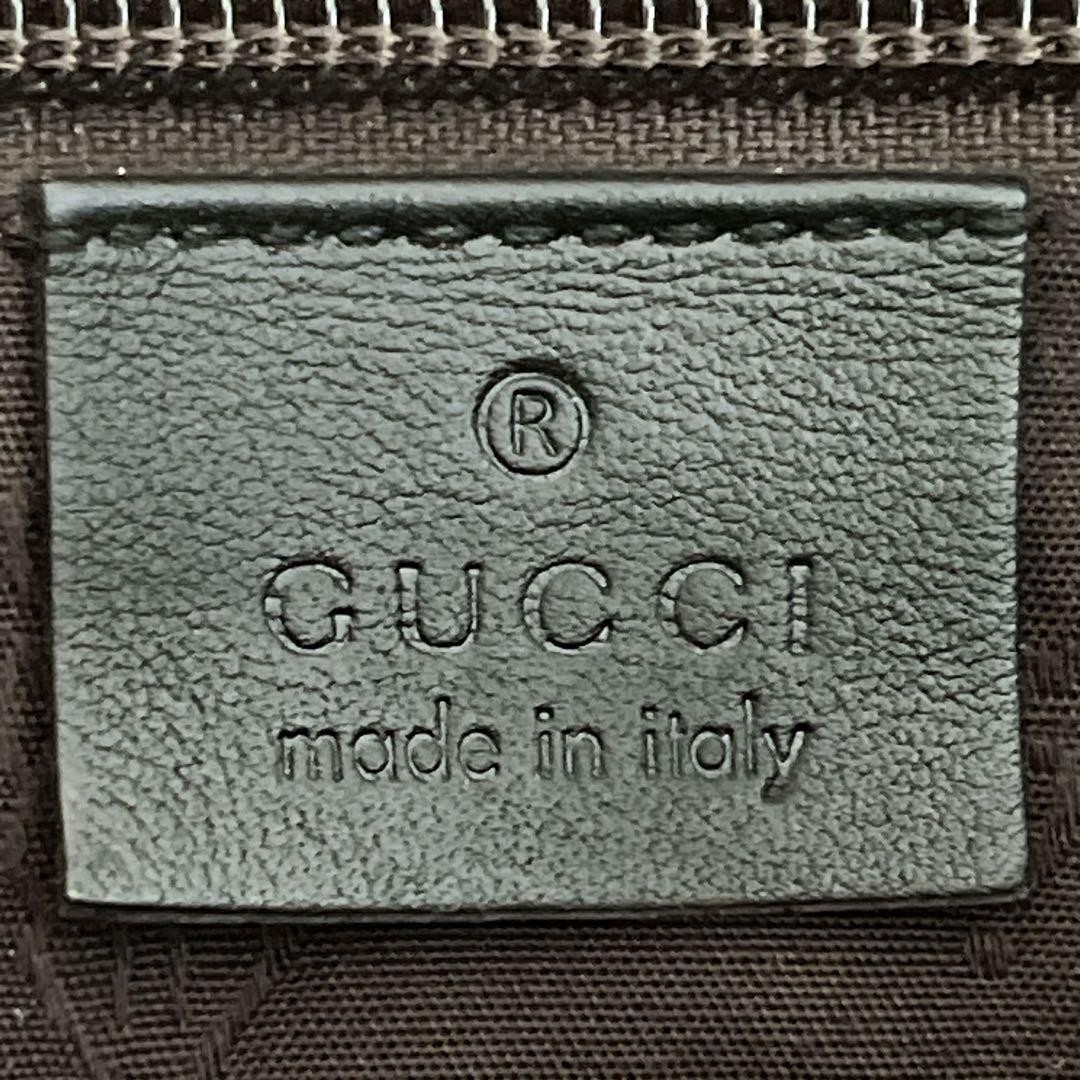 GUCCI Implement Shoulder Bag Camera Bag Black PVC… - image 15