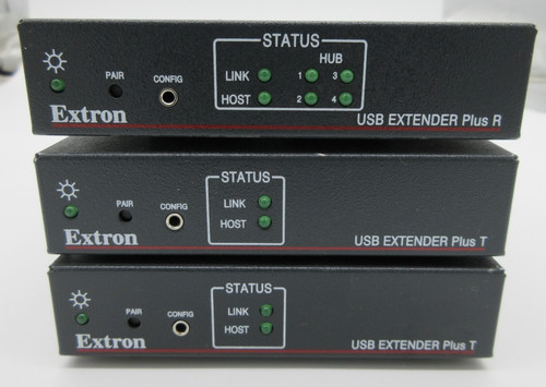 set of Extron USB Extender Plus T & R Pair