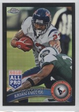 2011 Topps Chrome Black Refractor 158/299 Arian Foster #10 2u6