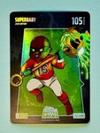 Bo Jackson Battle Arena ‘Superbaby’ Rafael Devers Glow Battlefoil #BF-104
