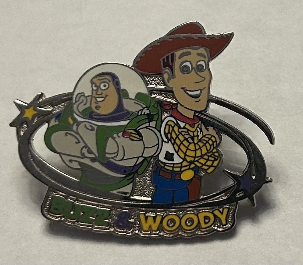 Disney - Toy Story Pin Trading Starter Kit - Woody and Buzz Lightyear