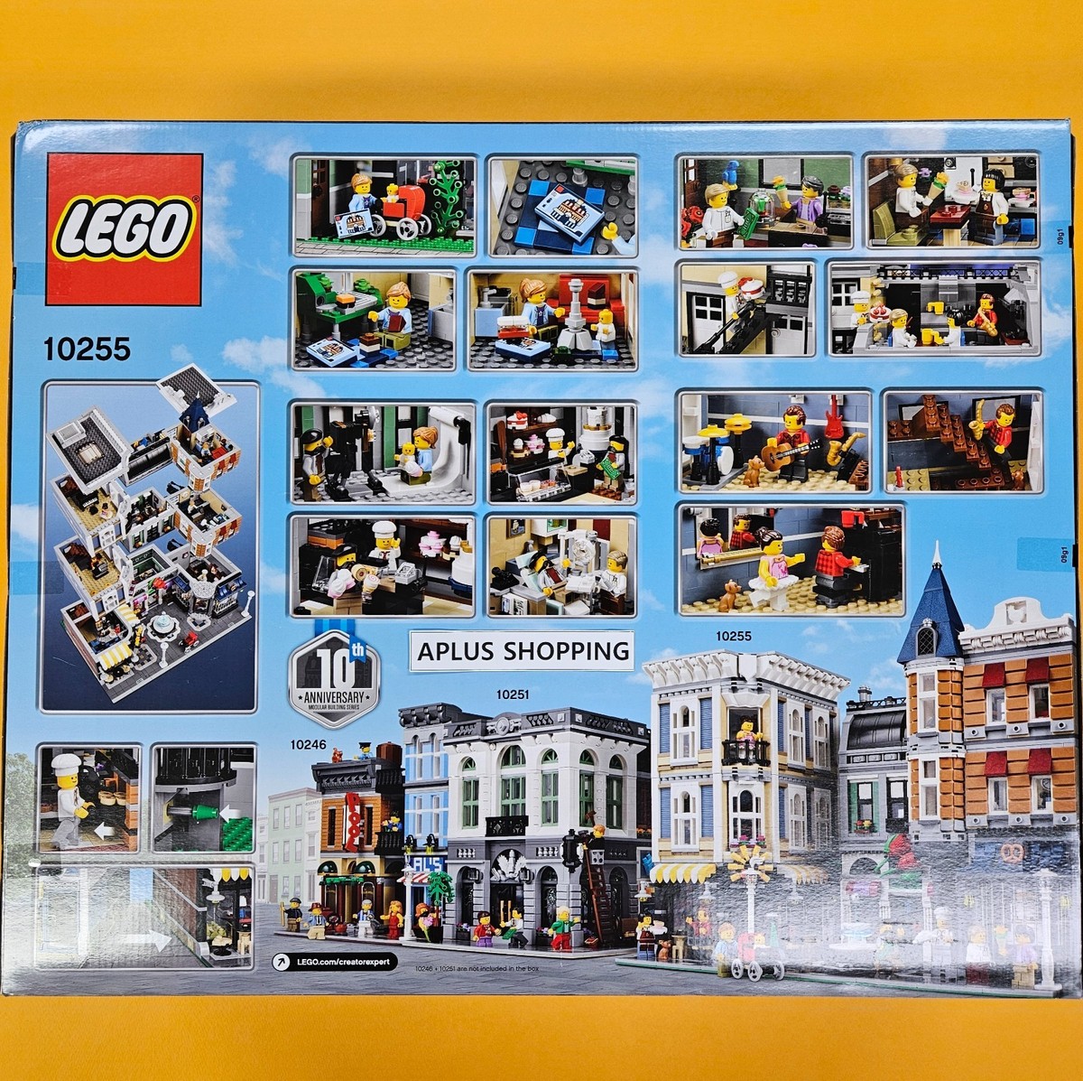 Lego 10255 Assembly Square 4002pcs Expedited Shipping - Sealed | eBay