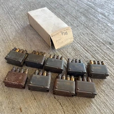 US Military Issue M1 Garand 30-06 Enbloc En Bloc Clip USGI Lot 9 Clips + Shells
