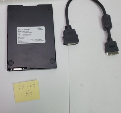 Fujitsu 3.5'' FPCFDD02 External FDD Floppy Drive for S-Series Laptops