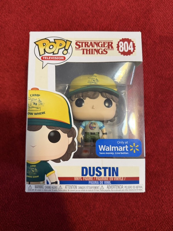 Dustin #804 (Walmart Exclusive) Stranger Things Funko Pop