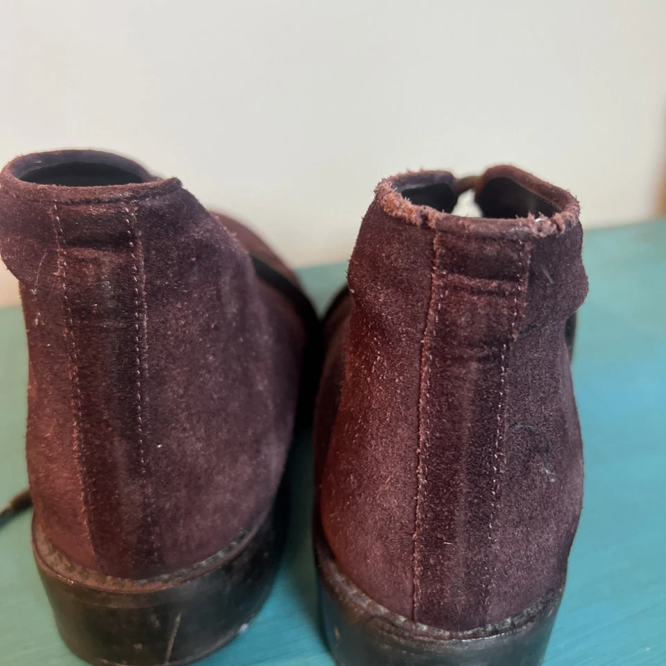 Bottega Veneta Botas Chukka de Ante Burdeos (Talla 40.5 EU) Foto 3 de 4