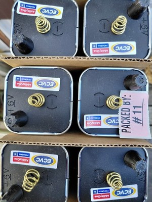 Rayovac 6V Heavy Duty Lantern Batteries (Lot of 6)