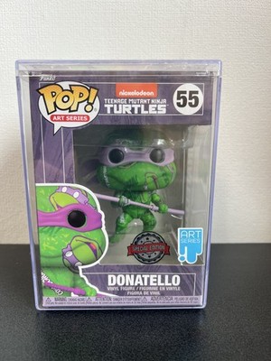 Funko Pop Art Series Turtles Donatello #55 Special Edition Art in Hardcase