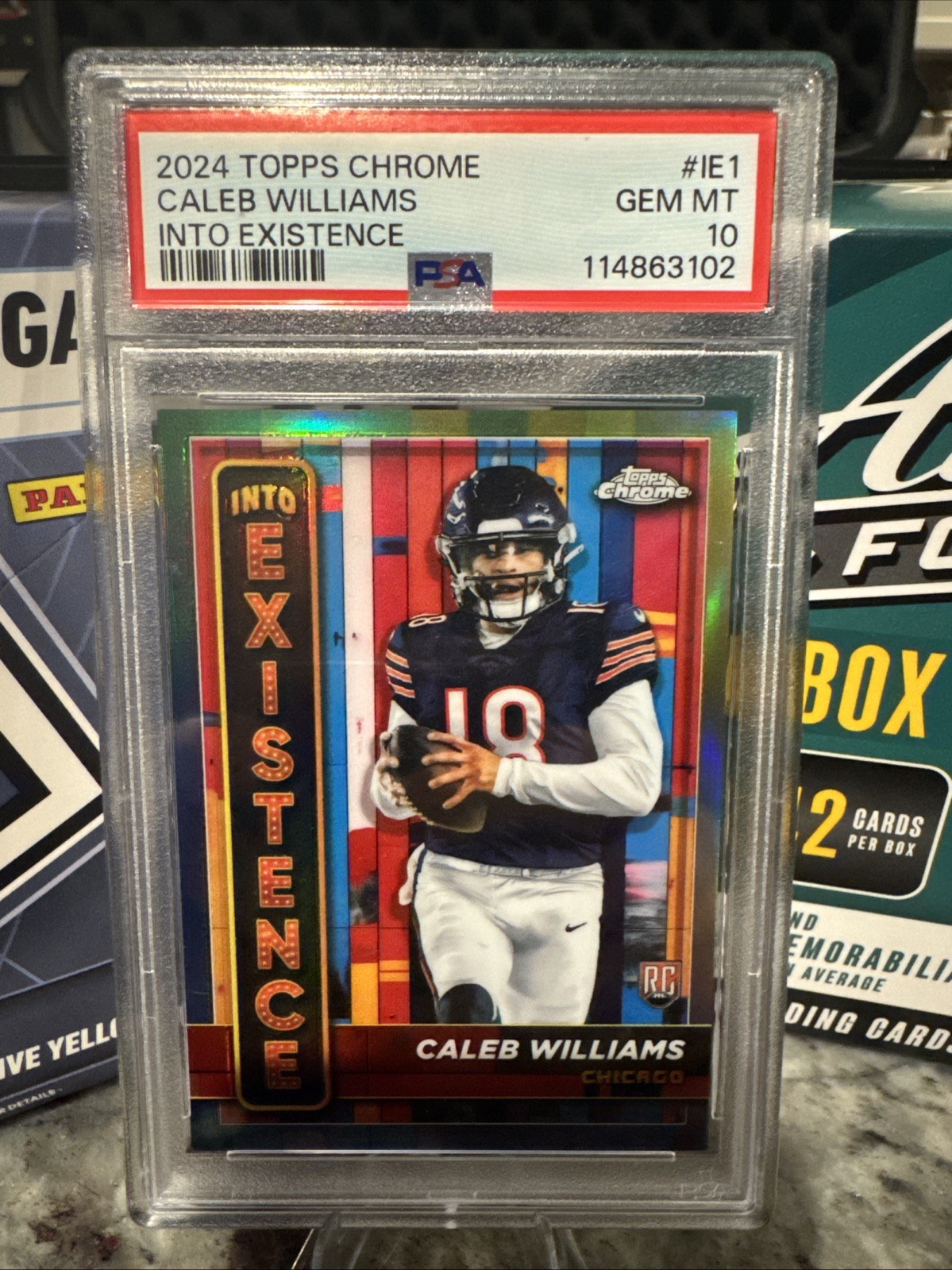 Caleb Williams Topps Chrome Into Existence #IE1 Base