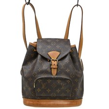 Best05 LOUIS VUITTON MONTSOURIS MM BACKPACK BAG MONOGRAM M51136 SP0040 NQ09419
