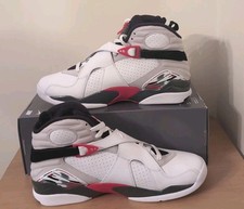 Jordan 8 Retro Bugs Bunny White/True Red B Grade 305381-100 Mens Size 11 No Lid
