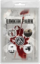 Linkin Park  Button Pin Badge Set