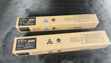 2pc LOT Sharp MX-61NT-BA BLACK MX-61NT-CA CYAN Toner NEW GENUINE ShpFast