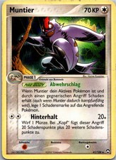 Pokémon Muntier 41/108 EX Power Keepers 2007 Deutsch