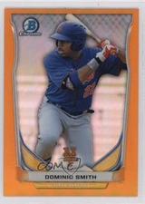 2014 Bowman Draft Top Prospects Chrome Orange Refractor /25 Dominic Smith