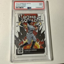 2022 Donruss Optic Bomb Squad Aaron Judge Yankees #BS6 PSA 9 Rare! FreeShipping!