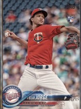 FELIX JORGE #410 2018 Topps Minnesota Twins NM