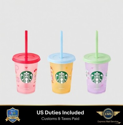 Starbucks x Toy Story 5 MD PL Reusable Cup Set (Set of 3), (100% Authentic)