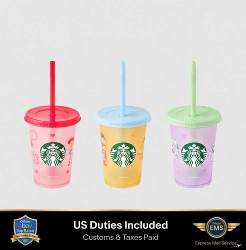 Starbucks x Toy Story 5 MD PL Reusable Cup Set (Set of 3), (100% Authentic)