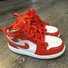 Nike Shoes Air Jordan 1 Mid Se(Td) Dc7250 600 Toddler Baby Sz 8C Chile Red White