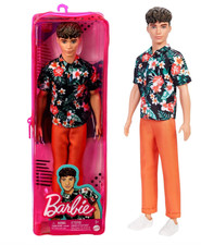 Barbie Ken Fashionista Flower Shirt Reusable Vinyl Bag from japan new