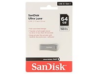 SDCZ74-064G-G46 Pendrive Usb 3.2 64GB R: 150Mb/S Ultra Luxe Silber Usb A Sandisk