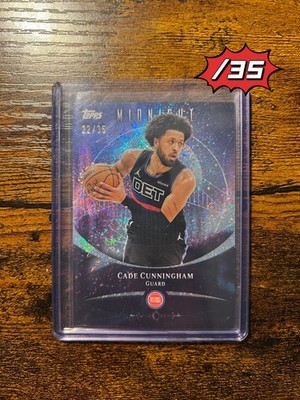 Topps Midnight 25/26 NBA Cade Cunningham Winter Solstice /35