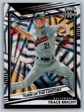 Trace Bright 2022 Panini Elite Extra Turn of the Century SN #/122 Orioles #137