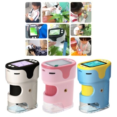 Mini Pocket Microscope Camera Magnifier with Stand Long lasting Microscopes