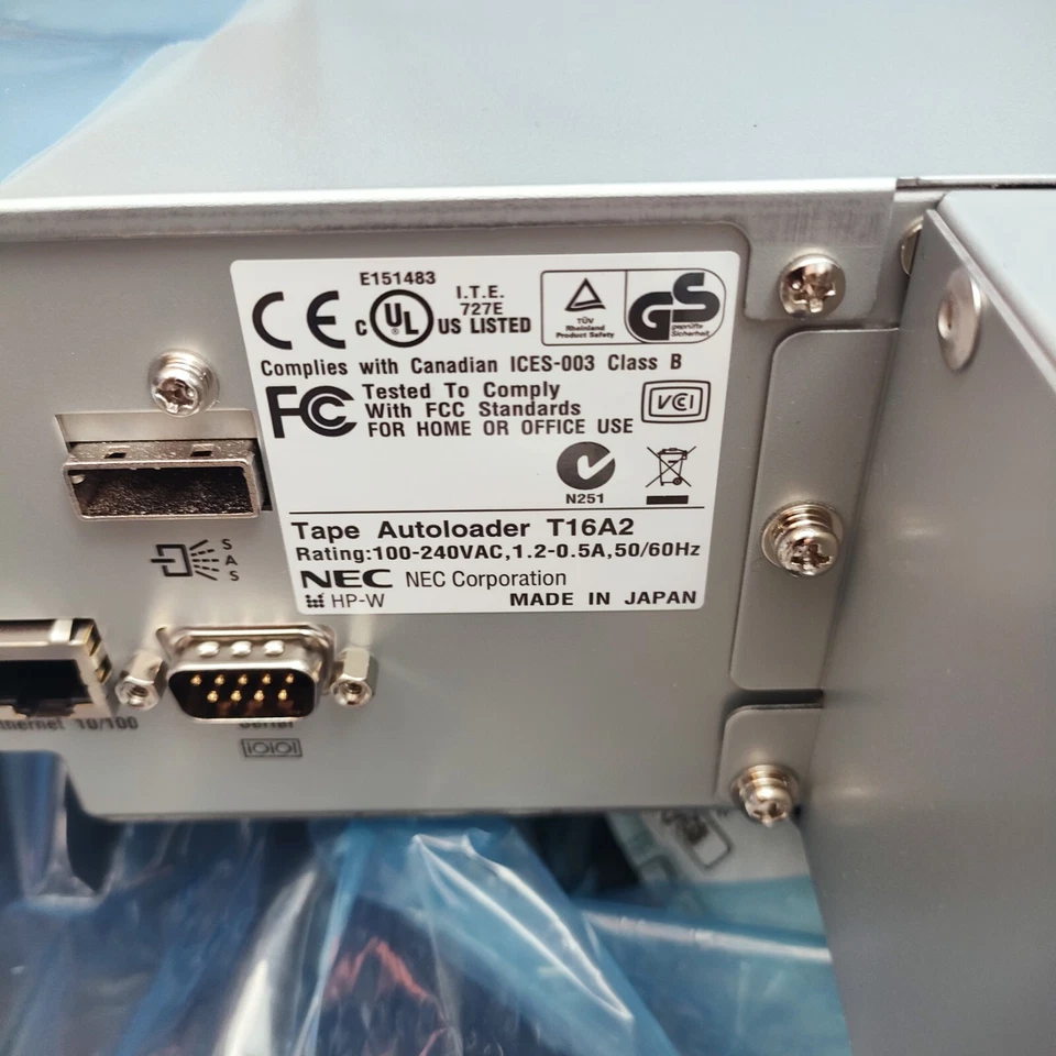 New, NEC Tape Autoloader T16A2 - Image 4 of 4