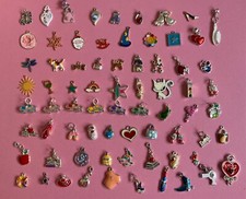 Tibetan Silver Enamel Charms Pendants Collection  New