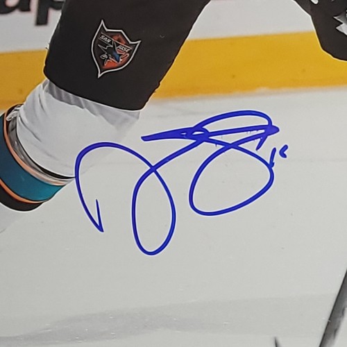 Devin Setoguchi Signed 8x10 Photo Official NHL San Jose Sharks COA Timeless Holo - Picture 3 of 5