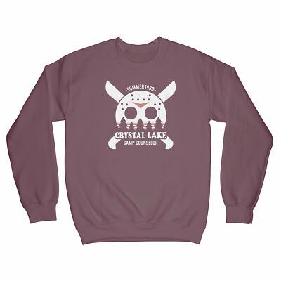 Vintage Horror Sweatshirt Camp Crystal Lake Sweatshirt
