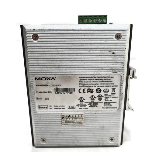 Moxa EtherDevice Switch PN: EDS-305. Made in Taiwan - Picture 11 of 12